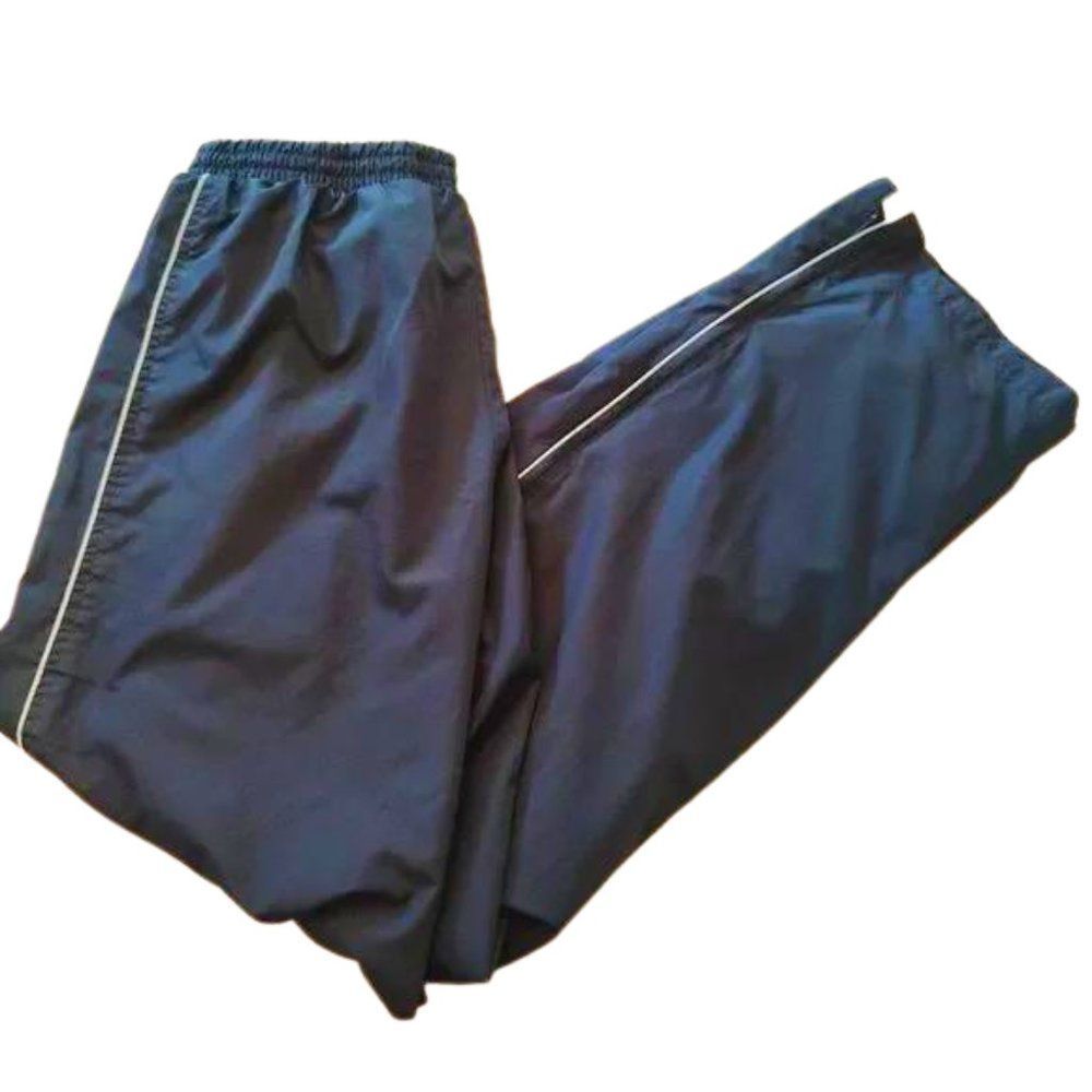 North End  - Women's Wind Pants - navy Blue - Size M White border and zip leg